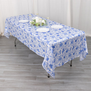 Captivate Your Guests with the Timeless Beauty of White Blue Chinoiserie