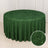 Green grass tablecloth with a round shape and textured finish