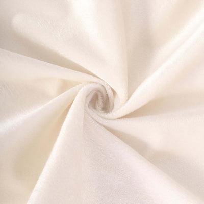 Soft white fabric swirl, perfect for draping or upholstery.