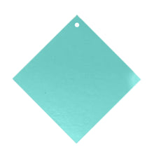 50 Pack | 2inch Turquoise Printable Diamond Shape Wedding Favor Gift Tags#whtbkgd