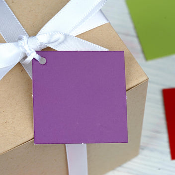 Set of 50 Printable Diamond Favor Tags | eFavormart
