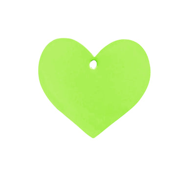 Apple Green Heart Shape Wedding Favor Gift Tags for Every Celebration