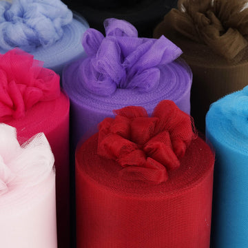 Unleash Your Creativity with the Pink Tulle Fabric Bolt