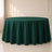 Hunter Emerald Green round tablecloth, seamless and durable.