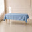 Dusty blue rectangle tablecloth for parties and events, 60"×84".