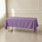 Violet Amethyst Rectangle Tablecloth 72"x120" - Wrinkle-Resistant and Reusable