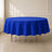 Royal Blue Polyester Round Tablecloth 90" - Reusable and Durable Table Cover