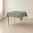 Polyester Square Table Overlay 54"x54" Dusty Sage Green - Wrinkle-Resistant Table Topper