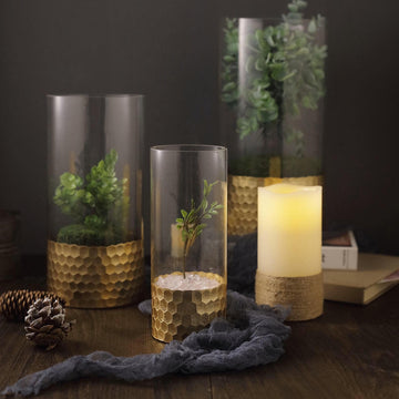 Add a Touch of Glamour to Your Event Decor with Clear Glass Cylinder Vases