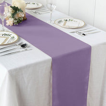 12 Inch X 108 Inch Polyester Table Runner Violet Amethyst
