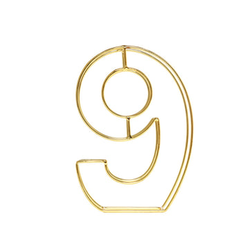 Versatile and Durable Gold Table Numbers for Any Occasion