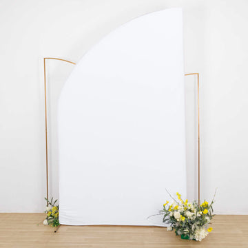 Create a Dreamlike Setting with the White Wedding Arch Cover