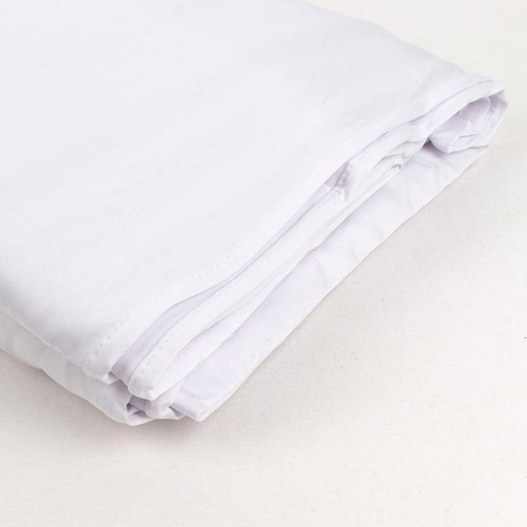 White Spandex 4-Way Stretch Fabric Bolt, DIY Craft Fabric Roll