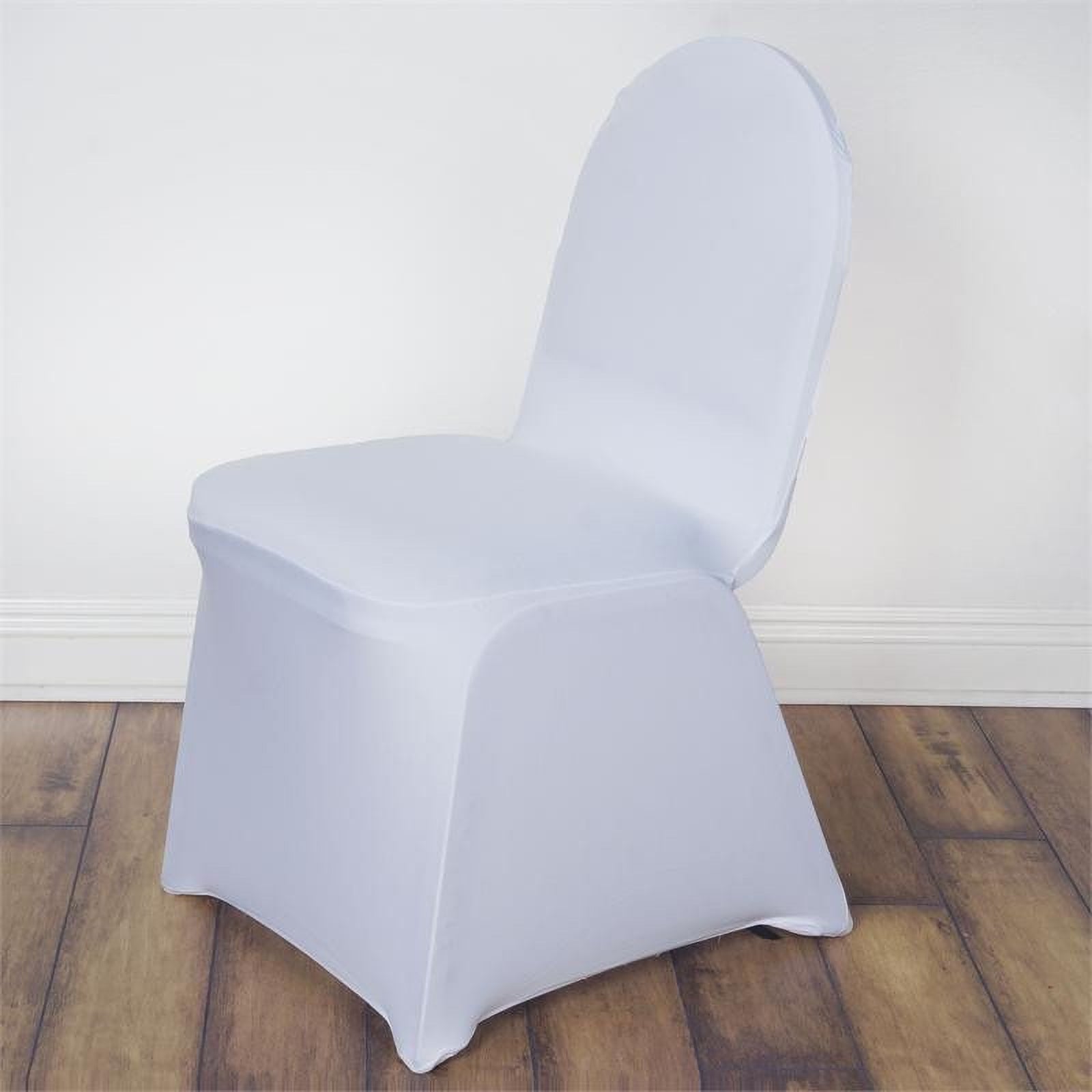 White Spandex Banquet Chair Cover 160 GSM