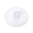 Clear plastic cake stand with a decorative base