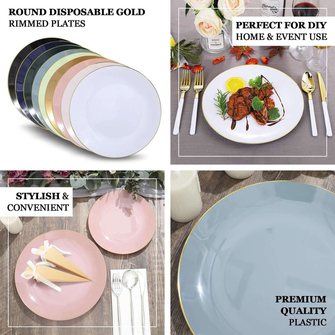 Plastic Dinner Plates 10