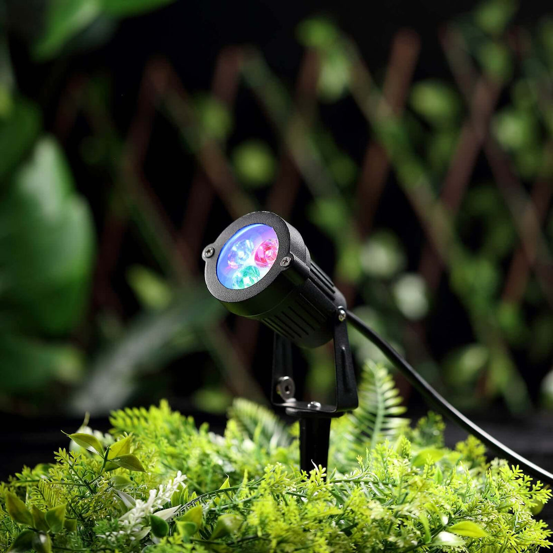 Color Spotlight 6W Multicolor RGB LED Spotlight with Remote | eFavormart