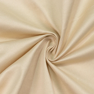 Beige ribbed fabric texture with soft swirl folds#whtbkgd