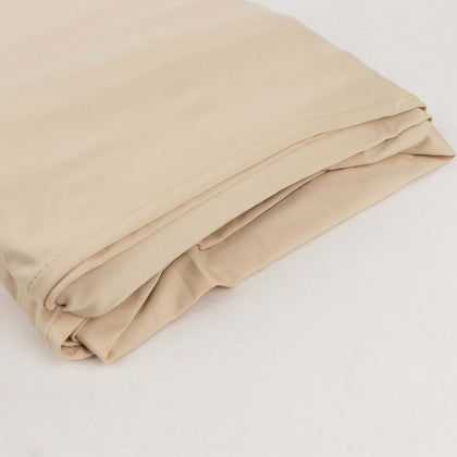 Beige Spandex 4-Way Stretch Fabric Bolt, DIY Craft Fabric Roll - 60"x10 Yards