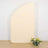 Backdrop with floral arrangement in front, studio-style shot.