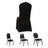 Four styles of event chairs on a plain background.