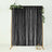 Black crinkled backdrop with greenery accents for photography setups #whtbkgd