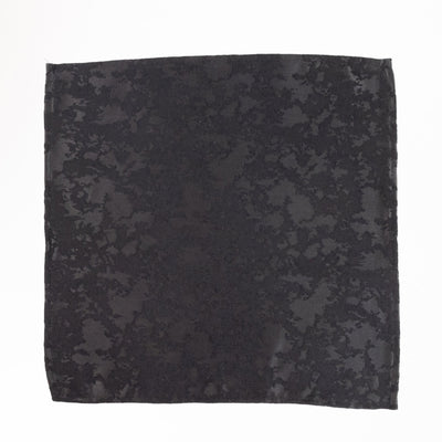 Black textured fabric square swatch on white background#whtbkgd