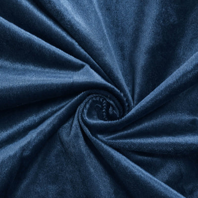 Blue velvet fabric swirl texture close-up#whtbkgd