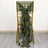 Olive green chair sash draped elegantly on a golden chair