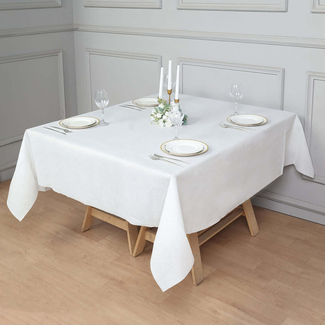 Paper Airlaid Square Tablecloth 70