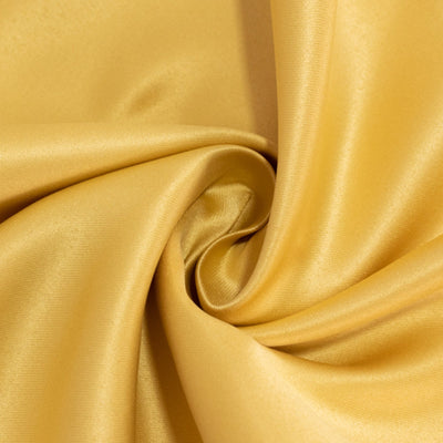 Yellow satin fabric texture with a smooth, elegant finish. #whtbkgd
