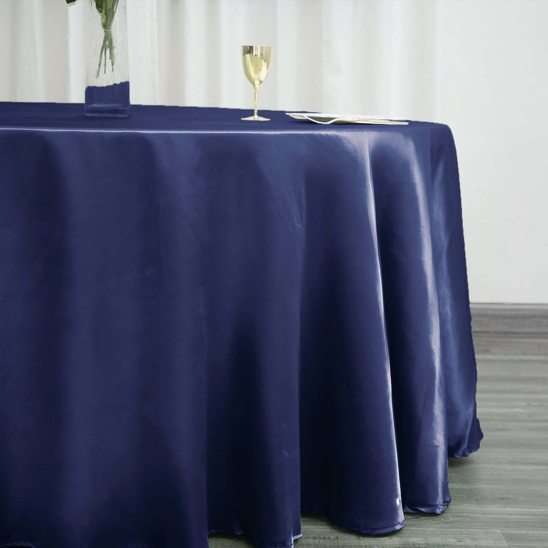 Satin Round Tablecloth 120