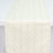 Cream textured tie with gold polka dot pattern