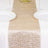 Elegant gold table runner for special occasions