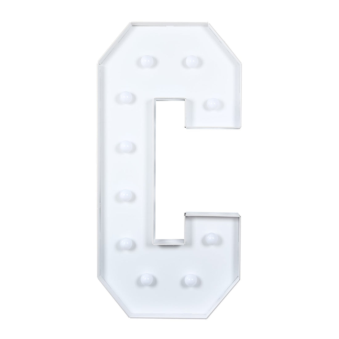 4ft White LED Marquee Letter 