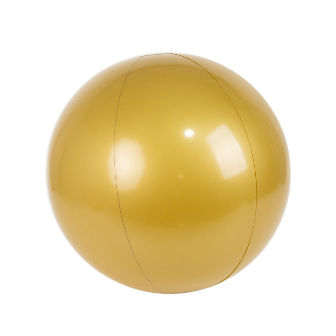 2 Pack Large Gold Inflatable Play Ball 16