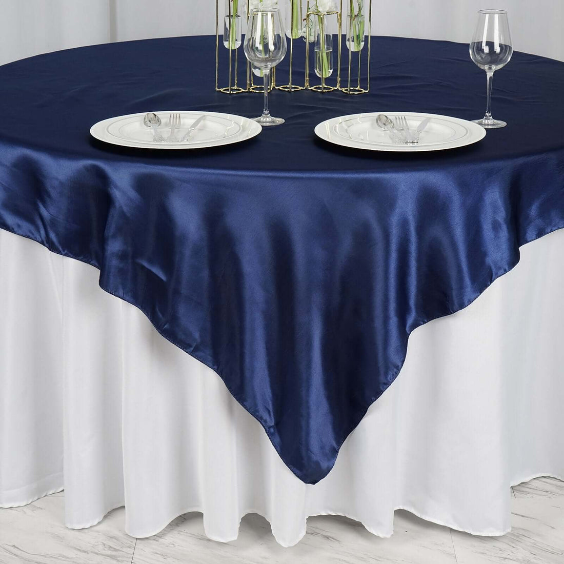 Satin Table Overlay 72