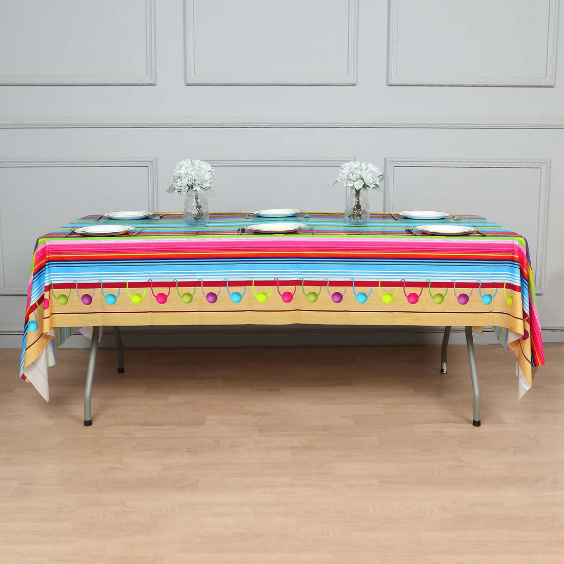 Plastic Rectangle Table Covers 54