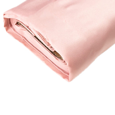 Dusty Rose Lamour Satin Fabric Bolt, Heavy Matte Satin Fabric By The Yard - 54"x10 Yards
