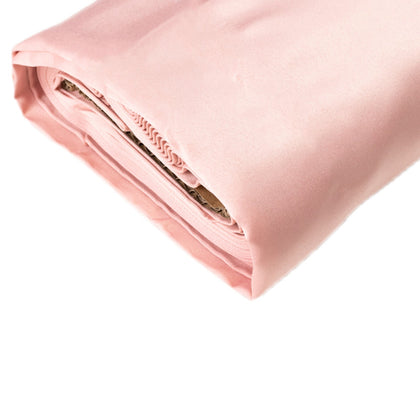 Dusty Rose Lamour Satin Fabric Bolt, Heavy Matte Satin Fabric By The Yard - 54"x10 Yards