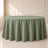 dusty sage green round tablecloth