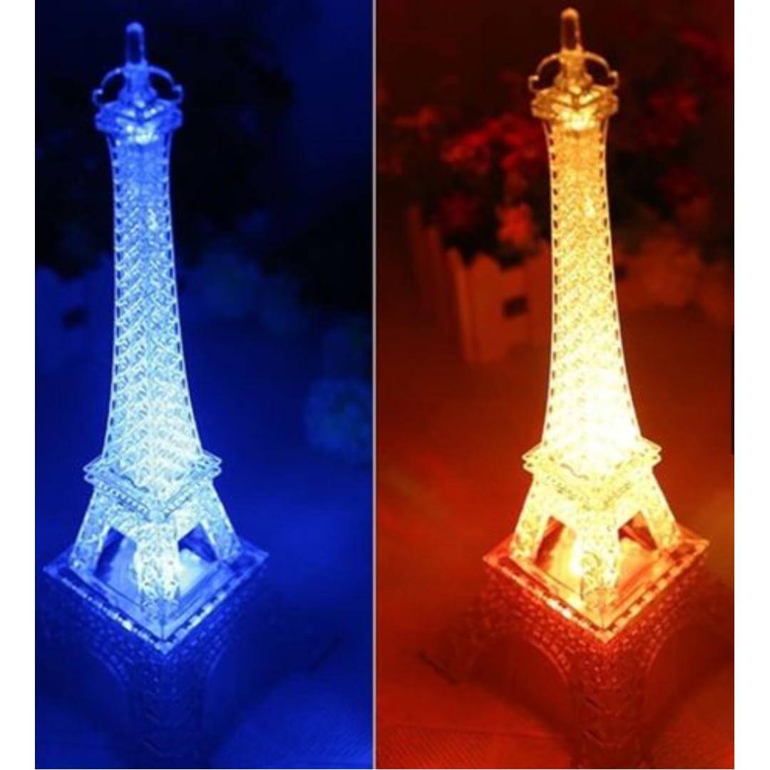 Color Changing Eiffel Tower LED Light 10