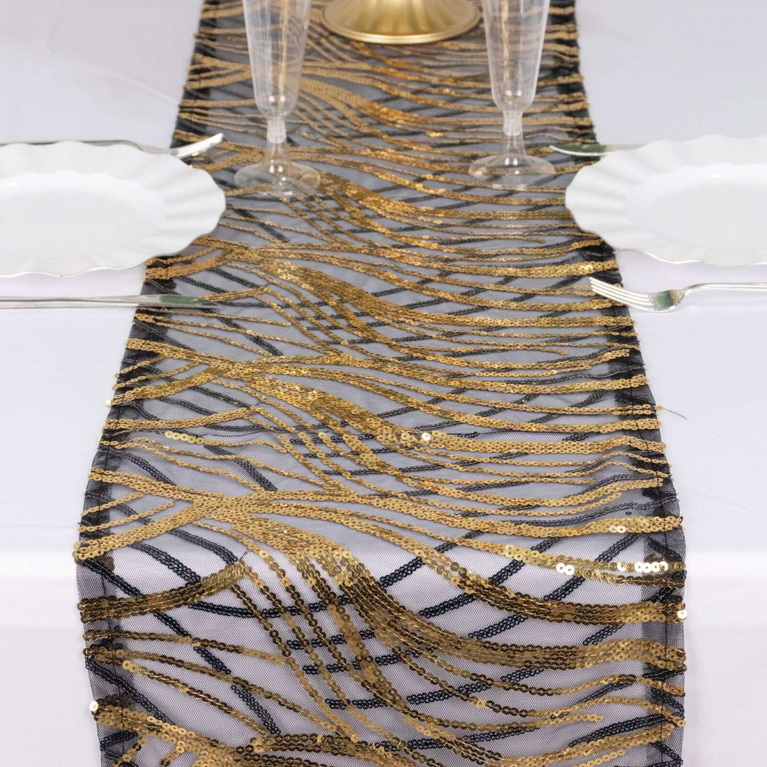 Sequin Table Runner 12