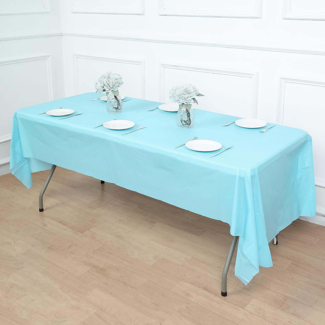 Plastic Rectangle Table Covers 54