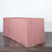 Dusty rose table cover for event styling and decor.
