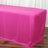 Pink table cover for events and parties