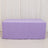 Purple table cover on a plain backdrop.