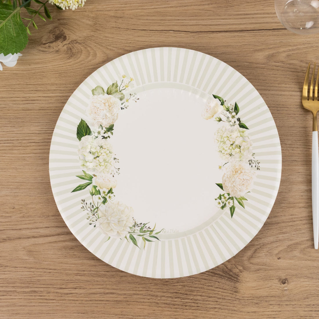 Paper Round Dinner Plates 10