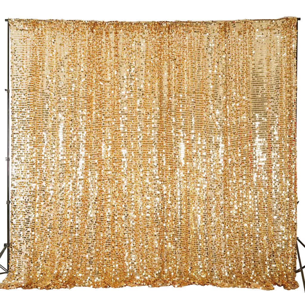 Gold sequin backdrop for events and photography