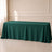 hunter emerald green rectangle tablecloth